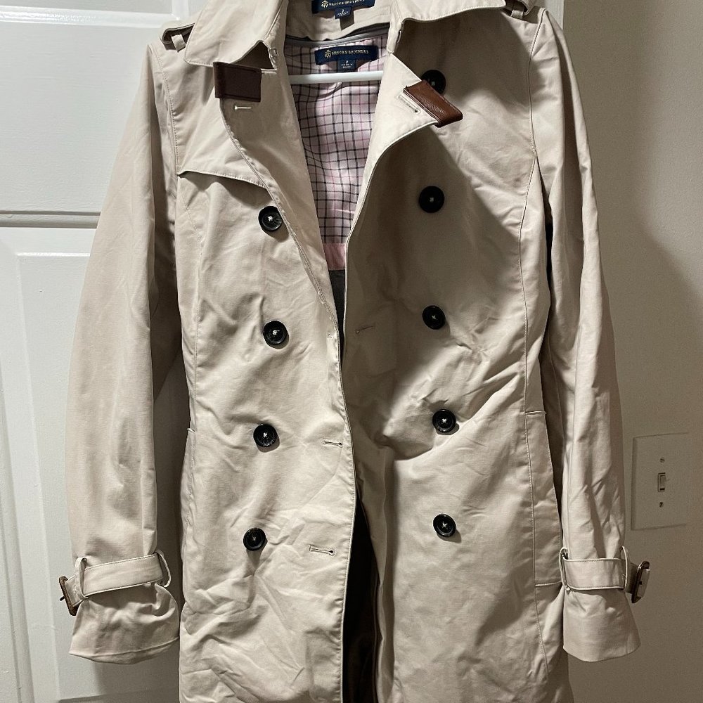 Brooks Brothers Women's Trench Size 2